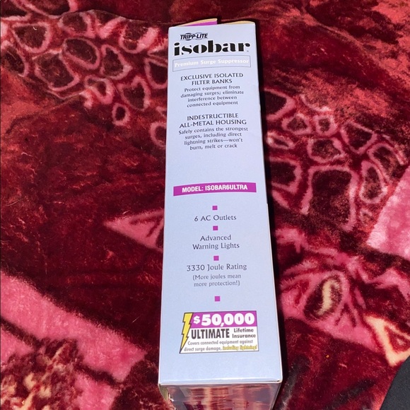 🆕 Surge Protector Tripp Lite - ISOBAR8ULTRA 8 AC Outlets 12 ft. Over $120 MSRP - Picture 6 of 7